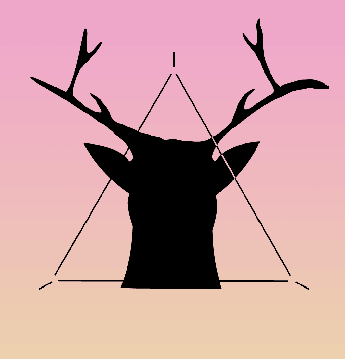 三角与麋鹿