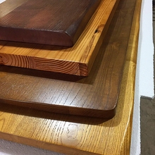 白蜡木老榆木板材厨房吧台面板松木纯实木桌面板樱桃原木定制大板