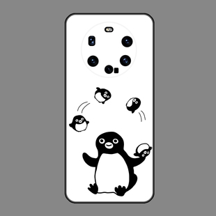 猫寝 日本suica西瓜卡沙雕企鹅手机壳 磨砂软壳拍下备注型号即可