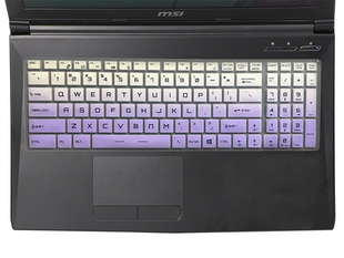 msi微星GE72VR 6RF-013CN键盘保护贴膜17.3英寸电脑笔记本全覆盖防尘套罩垫防水防灰护按键凹凸透明硅胶彩色