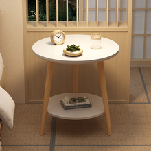 小圆桌小茶几简易客厅家用沙发边几阳台小桌子茶桌卧室简约床头桌