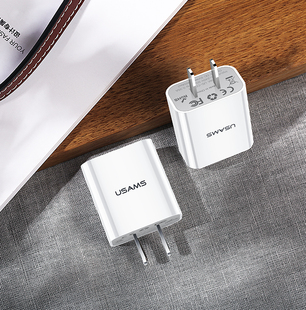 优胜仕单口USB充电器T18旅行充电器2A手机标准充电器头适用苹果X