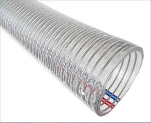 PVC钢丝管透明软管水泵进水管2寸3寸4寸抽水管防冻液压油管蛇皮管