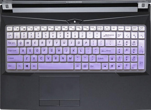未来人类 DR7 1050TI 77H键盘保护贴膜17.3英寸笔记本游戏本英特尔酷睿i7 7代电脑全覆盖防尘套罩彩色凹凸TPU