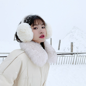 可爱学生耳捂子冬季 护耳毛绒耳包防冻折叠耳套 耳罩保暖冬天女韩版