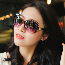 潮防紫外线墨镜女士时尚 圆脸偏光眼镜高级感ins 太阳镜2022年新款