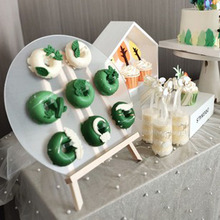 直销亚克力生日派对婚礼道具甜品台甜甜圈展示架冰淇淋筒支架板