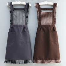围裙新款 洋气可爱家用日式 日式 薄款 做饭夏季 厨房工作服女时尚