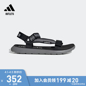 GV8243 adidas官方outlets阿迪达斯SANDAL男女夏游泳运动休闲凉鞋