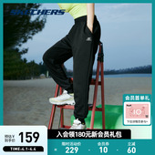 新款 女2023年夏季 跑步健身男裤 宽松显瘦卫裤 Skechers斯凯奇运动裤