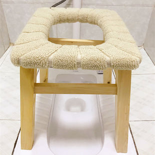 实木坐便椅孕妇坐便器老年人移动马桶家用厕所凳子蹲厕改坐厕椅子