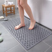 2022方形浴室垫防滑垫家用淋浴房洗澡防摔吸盘地垫卫浴按摩脚垫子