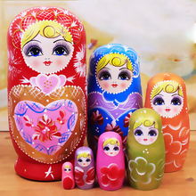 特色俄罗斯7层套娃创意生日旅游毕业礼物儿童可爱玩具加钱得10层