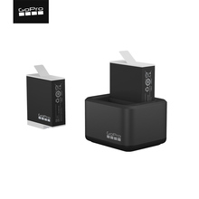 Hero11 2块增强电池 双口充电器 双充适用于 GoPro配件