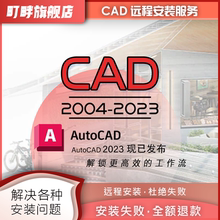 2020 CAD软件远程安装 永久2007 2022定制2014插件包MAC正版 2018M1