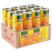 整箱新鲜砀山特产糖水水果罐头烘焙专用 12罐装 正品 黄桃罐头425g