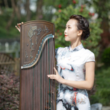扬州雅润金丝楠木专业演奏古筝琴初学者考级10级兰考实木泡桐乐器