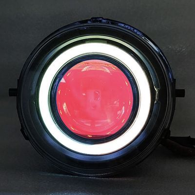 适用于本田ns125la 大灯总成改装LED 双光透镜 天使眼恶魔眼大灯