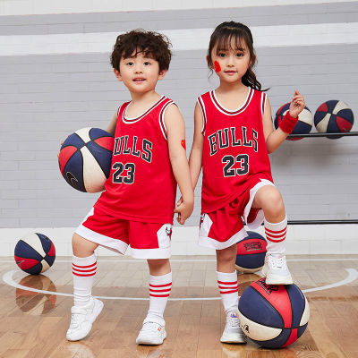 儿童篮球服套装男女孩定制幼儿园小学生科比24号短袖表演比赛球衣