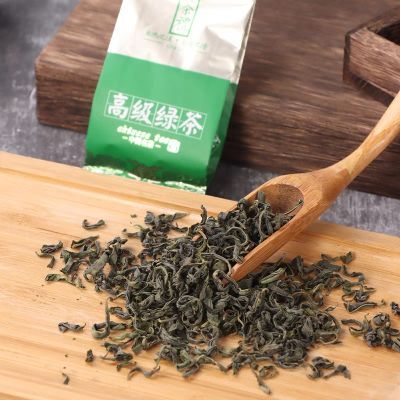 新茶明前绿茶减脂肪无糖特级高山毛尖茶浓香型绿茶高档袋装富硒茶