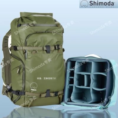 Shimoda摄影包十木塔翼动新X30军绿色520-101内胆中号微单套装