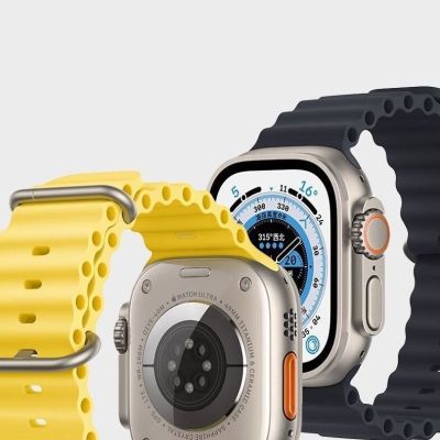 适用Applewatch表带苹果s987代iWatch表带代硅胶运动拆卸替换腕带