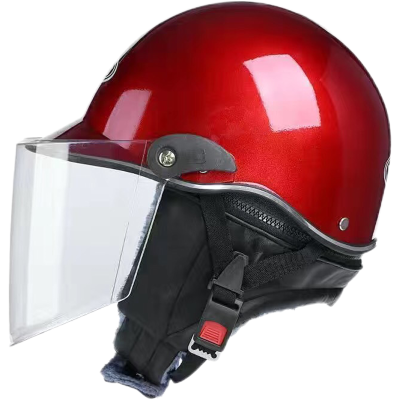 3C认证国标电动车摩托车头盔女冬季保暖四季通用防雾头盔男安全帽