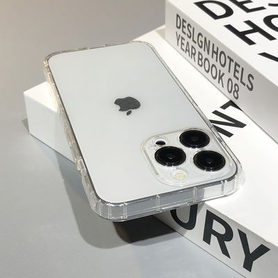 适用iPhone 15Pro Max手机壳透明气囊防摔X苹果14保护套12/13软11