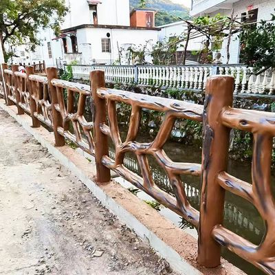 仿树藤护栏模具塑料仿树栏杆模具1.45米*1.8米护栏花园水泥模具
