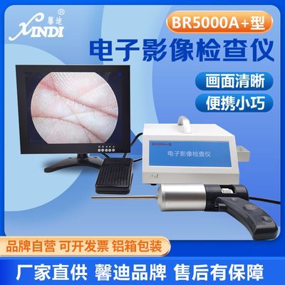 上海馨迪BR5000A+型电子影像检查仪动物耳鼻喉内窥镜带画面定格