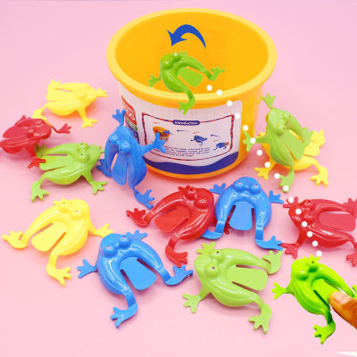 弹跳青蛙玩具跳跳蛙90后80怀旧儿童经典亲子互动会跳的小青蛙玩具