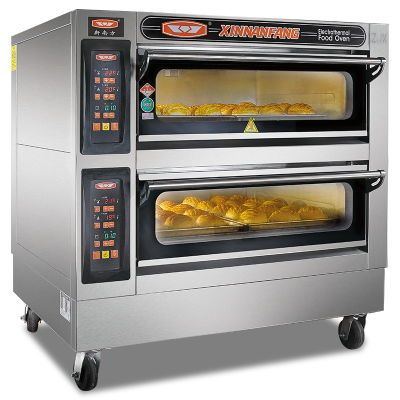 新南方烤箱商用大容量两层四盘电烘炉月饼面包披萨炉40CI厂家直销