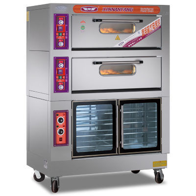 新南方烤箱商用大容量两层四盘电烘炉面包多功能披萨炉40BCF厂家