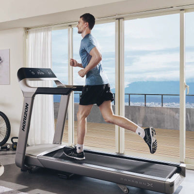 乔山健身房配置豪华款跑步机家用折叠室内运动健身器材Paragon X