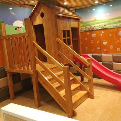 特价肯德基滑梯组合儿童室内木质滑梯4S店木制滑梯小博士家庭滑梯