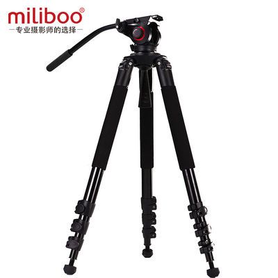 miliboo米泊铁塔MTT702A/B摄像机三脚架单反摄影相机角架含云台