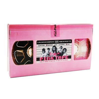正版F(X)组合专辑 Pink Tape粉红录像带CD+写真本+小卡