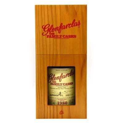 洋酒格兰花格1980家族桶Glenfarclas苏格兰单一麦芽威士忌