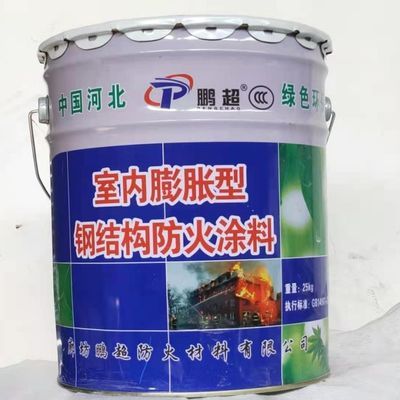 鹏超防火涂料室内油性膨胀型溶剂型钢结构防火涂料防火漆